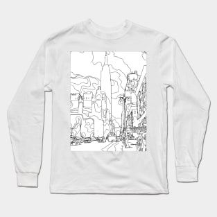 New York City Old Street Long Sleeve T-Shirt